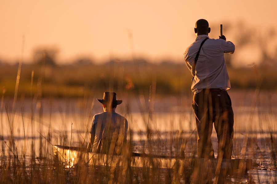 Botswana’s Delta, Moremi + Chobe