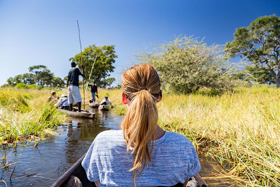 Tour & Safari - Botswana - Okavango Delta Botswana under Canvas (Mobile Tented Safari)